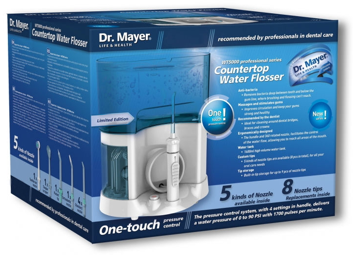 Ирригатор Dr.Mayer WT5000 Countertop Water Flosser photo 2